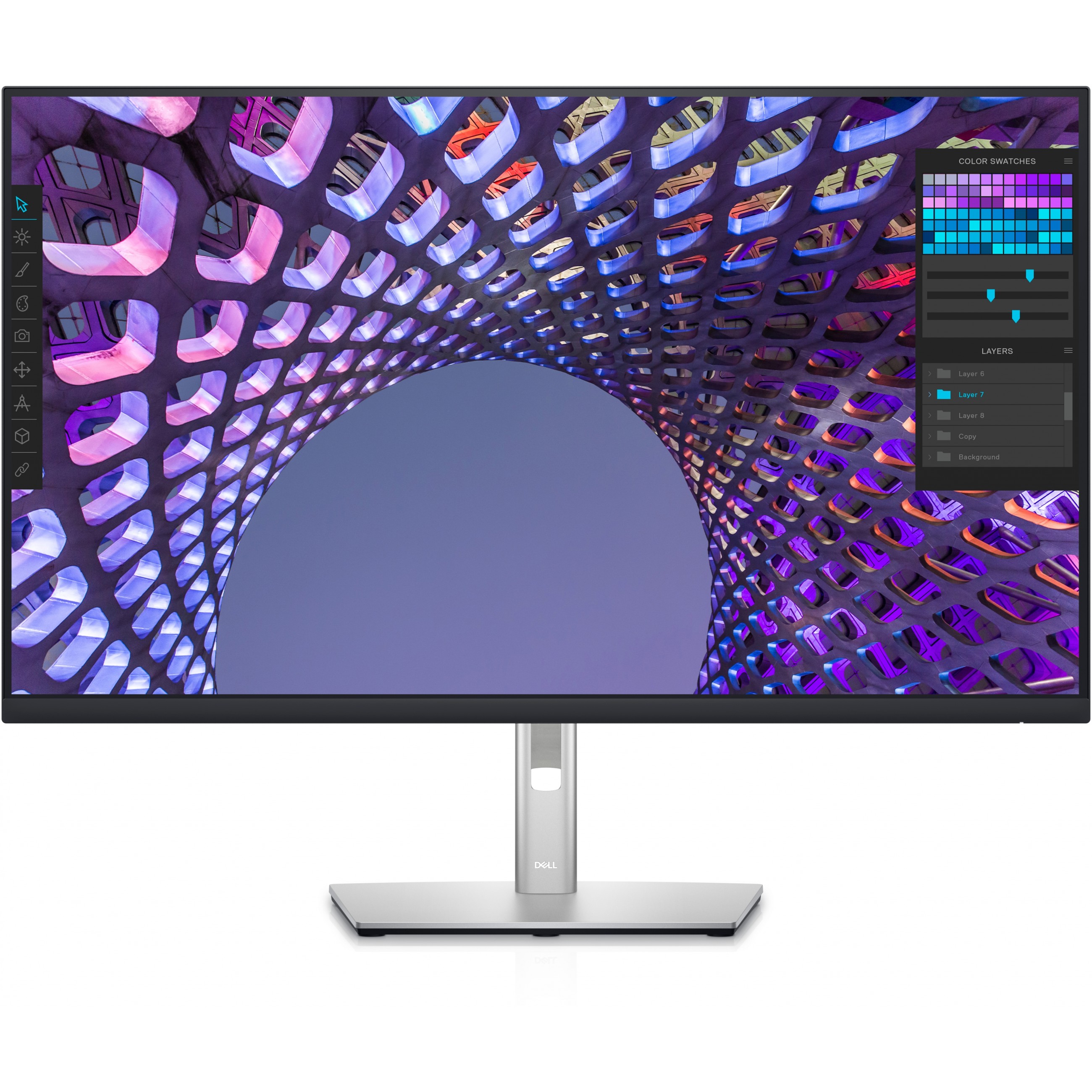 Monitor DELL Professional P3222QE (31.5" IPS, 60Hz, 3840x2160, 4K UHD, srebrni crni)-5