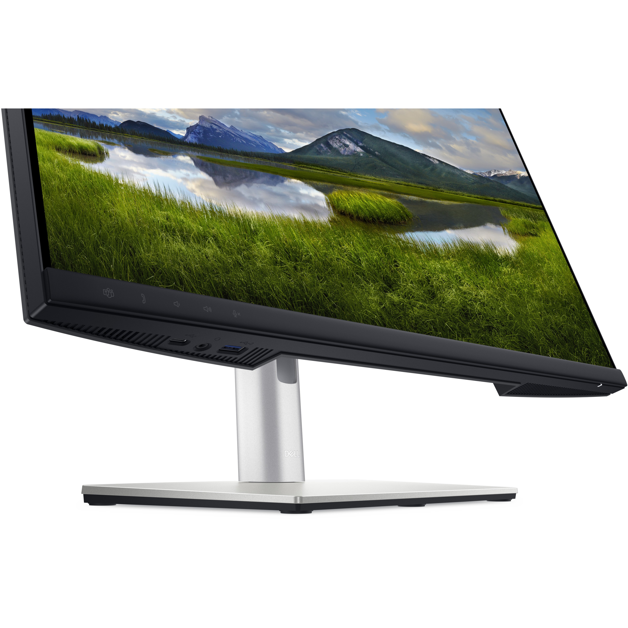 Monitor DELL P2424HEB Video Conferencing 24", 1920x1080 FHD, IPS Antiglare, 169, 10001, 250 cd/m2, 8ms/5ms, 178/178, 2xDP, HDMI, 2xUSB-C (DP/PD), USB-B, 3xUSB-A, RJ-45, Audio line out, 2x5W Speaker,-15
