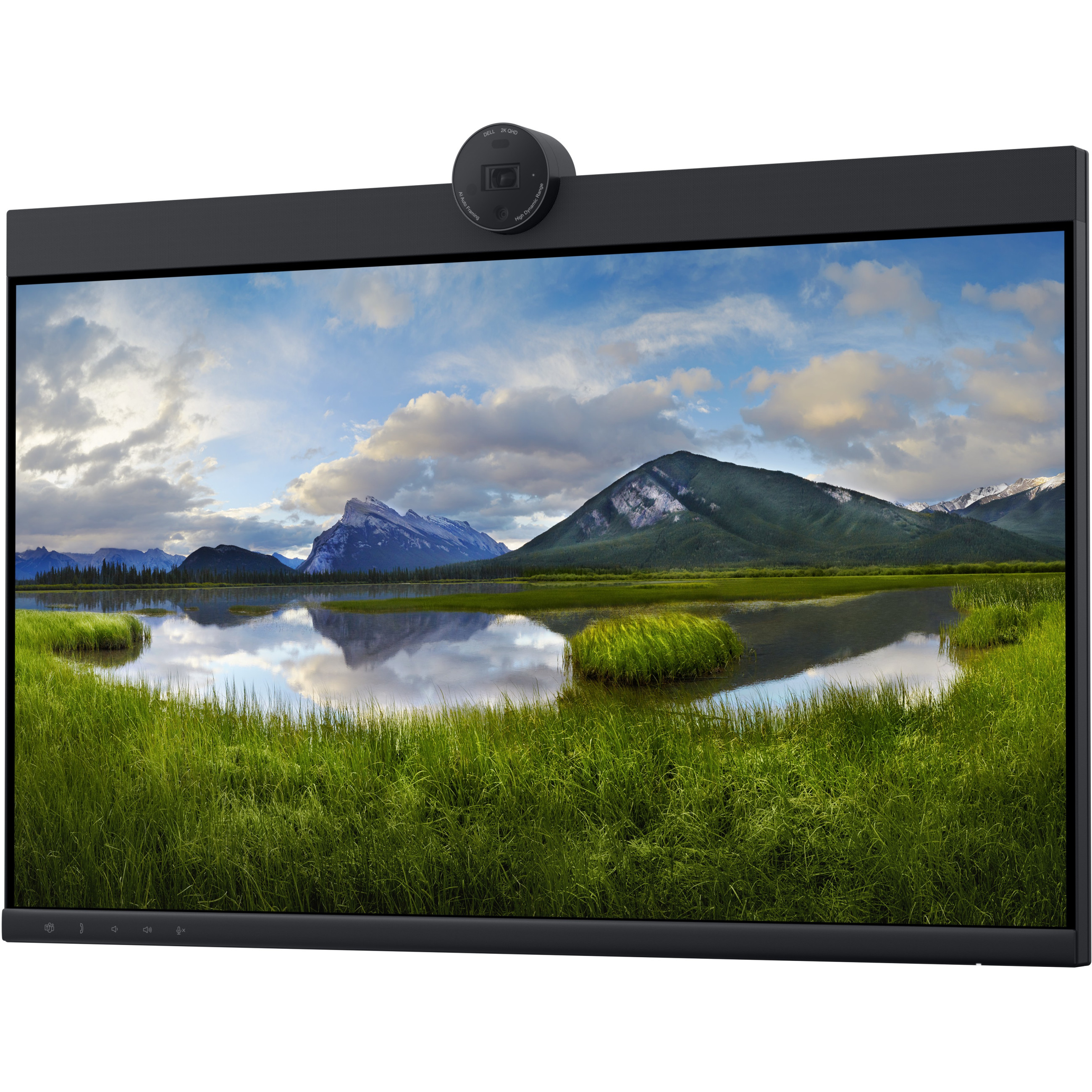 Monitor DELL P2424HEB Video Conferencing 24", 1920x1080 FHD, IPS Antiglare, 169, 10001, 250 cd/m2, 8ms/5ms, 178/178, 2xDP, HDMI, 2xUSB-C (DP/PD), USB-B, 3xUSB-A, RJ-45, Audio line out, 2x5W Speaker,-23