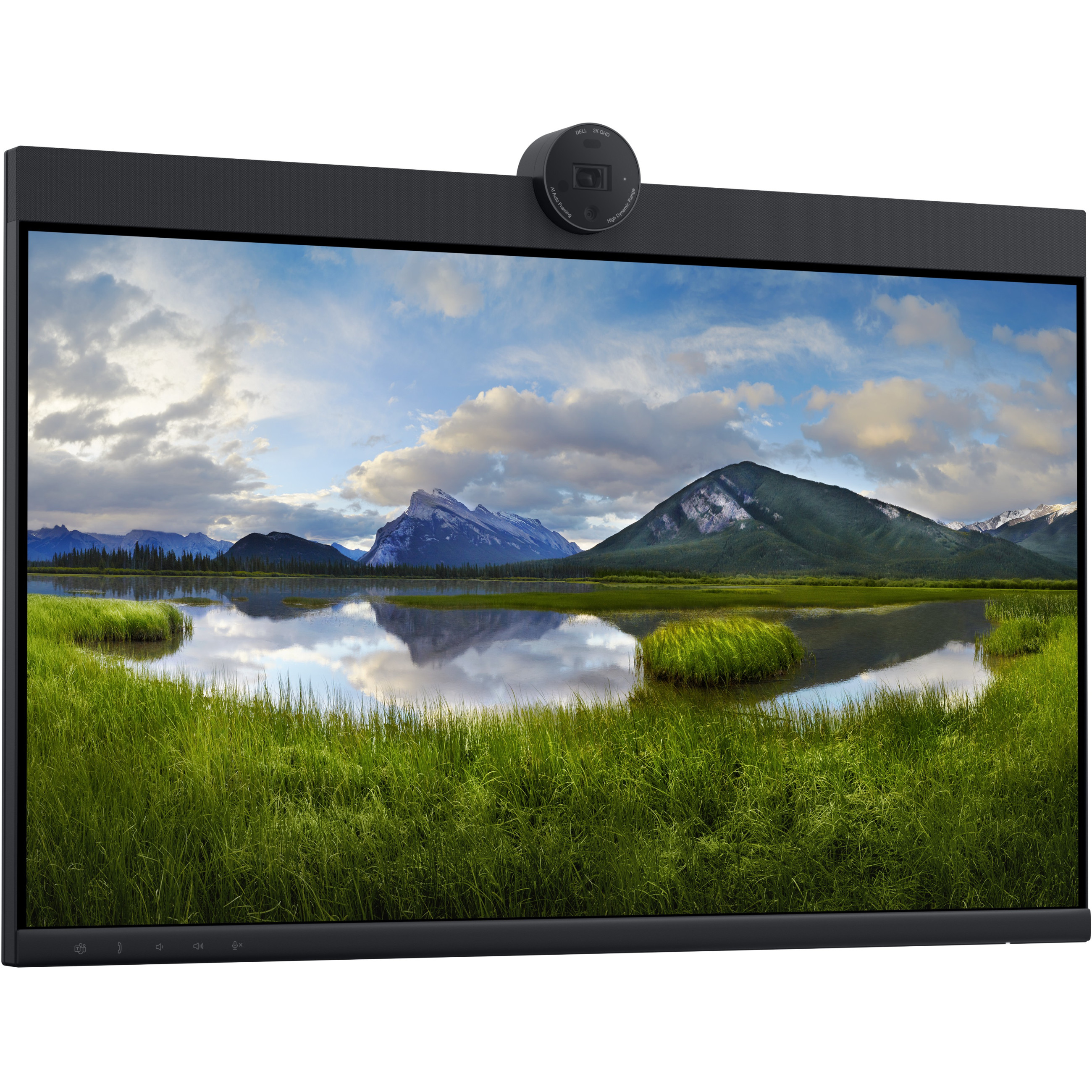 Monitor DELL P2424HEB Video Conferencing 24", 1920x1080 FHD, IPS Antiglare, 169, 10001, 250 cd/m2, 8ms/5ms, 178/178, 2xDP, HDMI, 2xUSB-C (DP/PD), USB-B, 3xUSB-A, RJ-45, Audio line out, 2x5W Speaker,-24