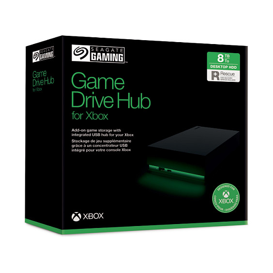 Hard Disk Drive SEAGATE HDD External Game Drive Hub for Xbox (8 TB, USB 3.2 Gen 1)-9