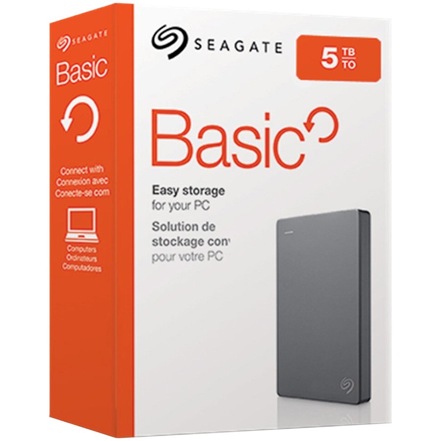 Vanjski hard disk SEAGATE Basic (2.5/5TB/USB 3.0)-1