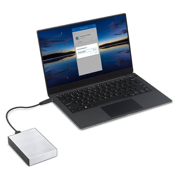 Prijenosni tvrdi disk SEAGATE ONE TOUCH (2TB, 6.35cm) srebrna-14