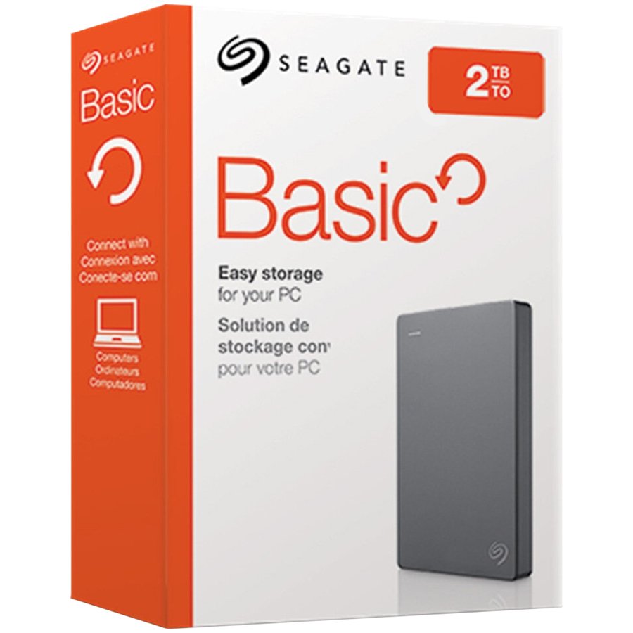 Vanjski tvrdi disk SEAGATE HDD External Basic (2.5/2TB/USB 3.0)-0