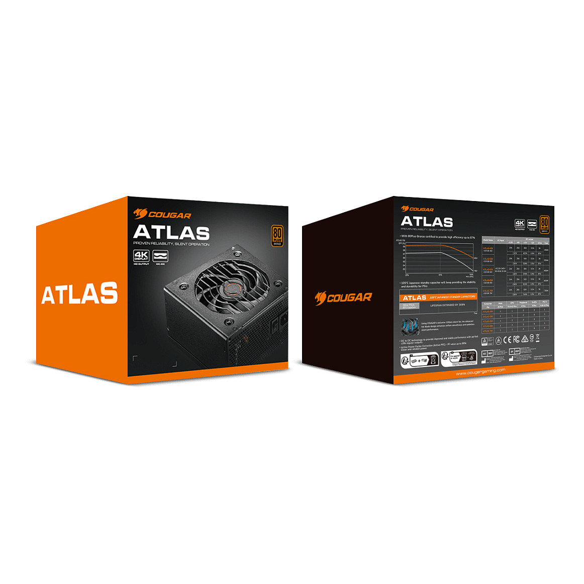 Napajanje COUGAR ATLAS 650 (80plus bronze, 650W)-12