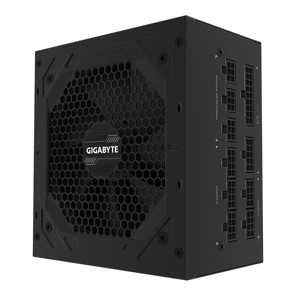 GIGABYTE P750GM Power Supply 750W, Modular, 80 PLUS Gold, Japanese capacitors, 120mm smart control fan, EU plug-10
