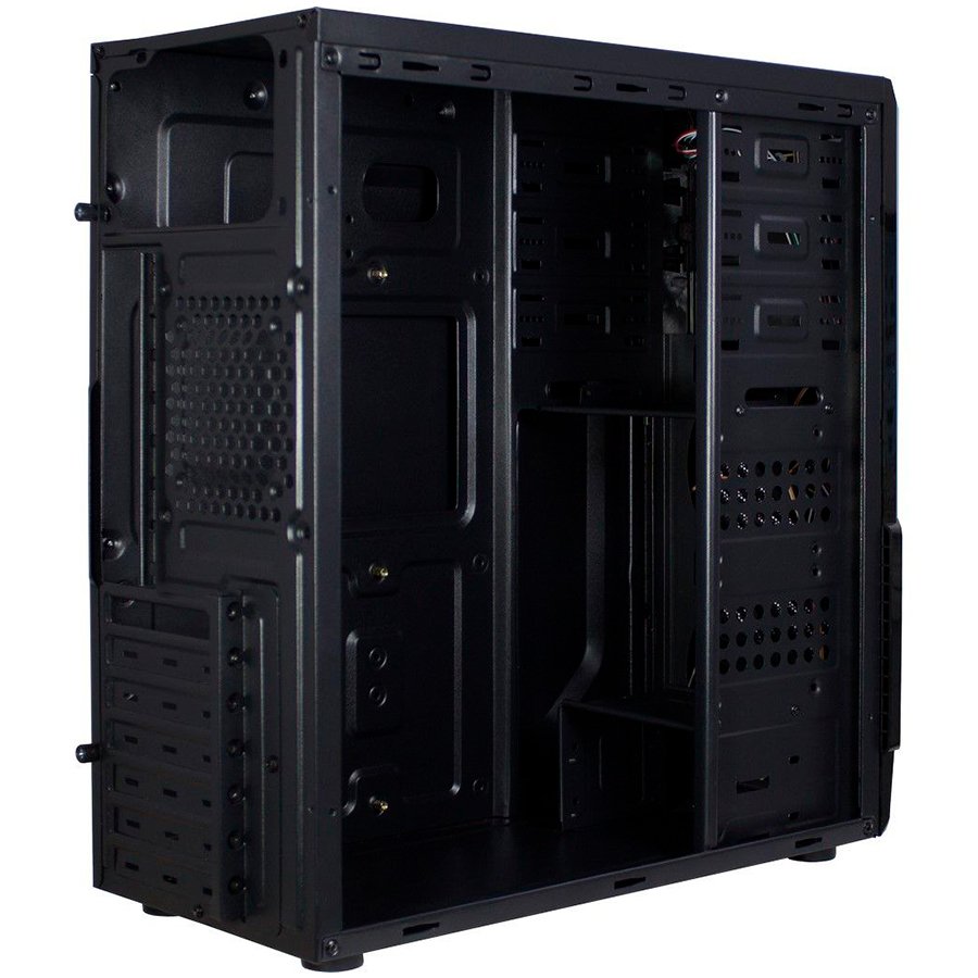 Kućište Chassis INTER-TECH B-48 crna Midi Tower, ATX, 2xUSB2.0, HD-audio, PSU optional-2