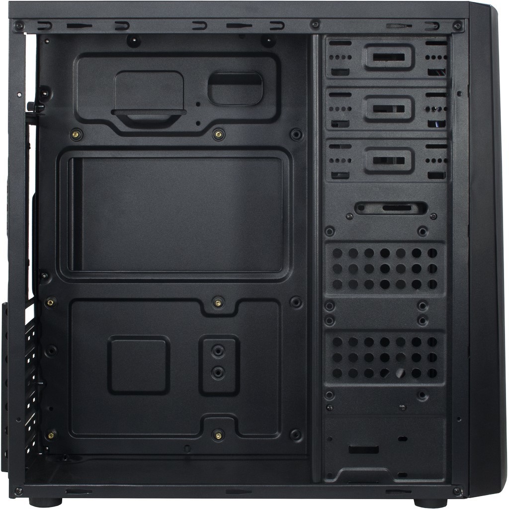 Kućište Chassis INTER-TECH B-48 crna Midi Tower, ATX, 2xUSB2.0, HD-audio, PSU optional-7