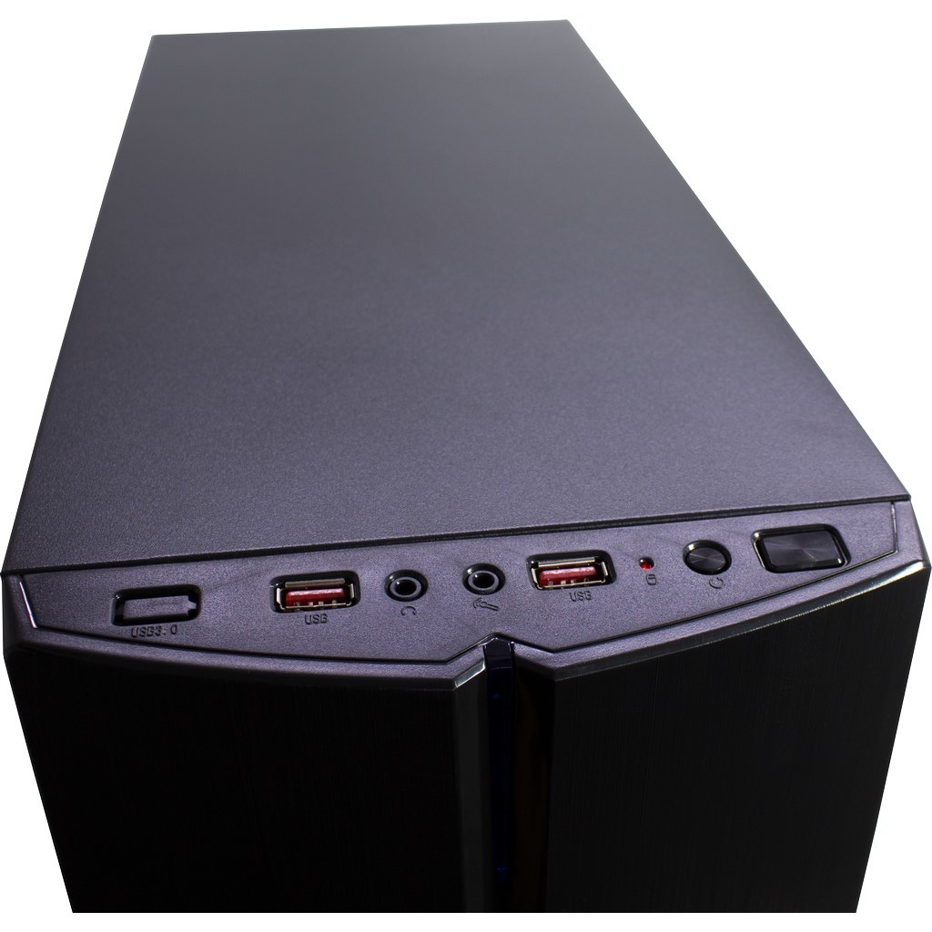 Kućište Chassis INTER-TECH B-48 crna Midi Tower, ATX, 2xUSB2.0, HD-audio, PSU optional-9