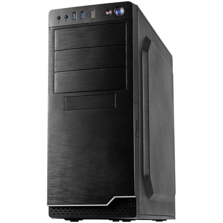 Kućište INTER-TECH IT-5916 Midi Tower, ATX, 2 x USB 3.0, Card reader, PSU 500W crna-1