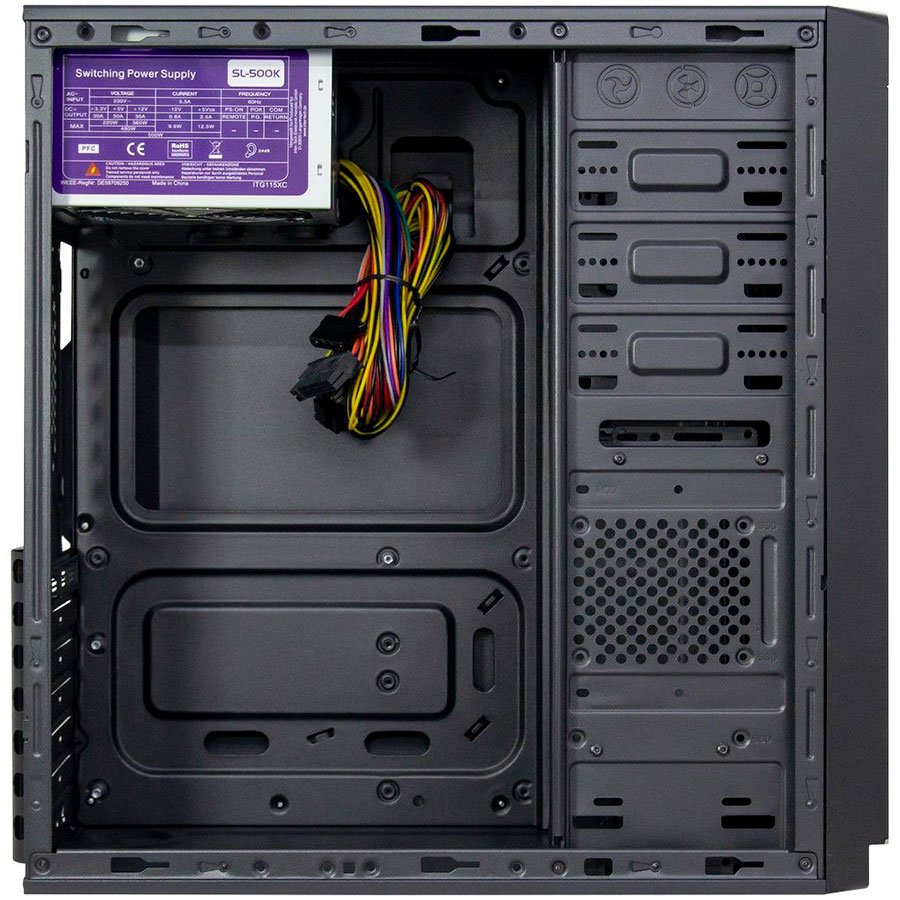Kućište INTER-TECH IT-5916 Midi Tower, ATX, 2 x USB 3.0, Card reader, PSU 500W crna-2