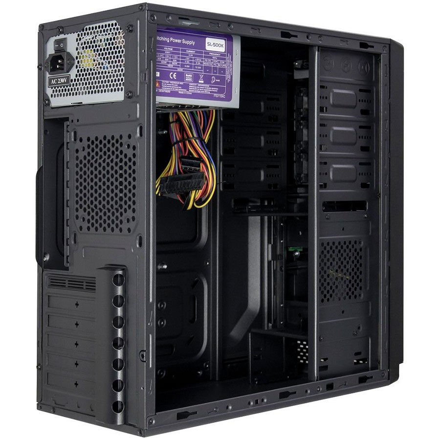 Kućište INTER-TECH IT-5916 Midi Tower, ATX, 2 x USB 3.0, Card reader, PSU 500W crna-3