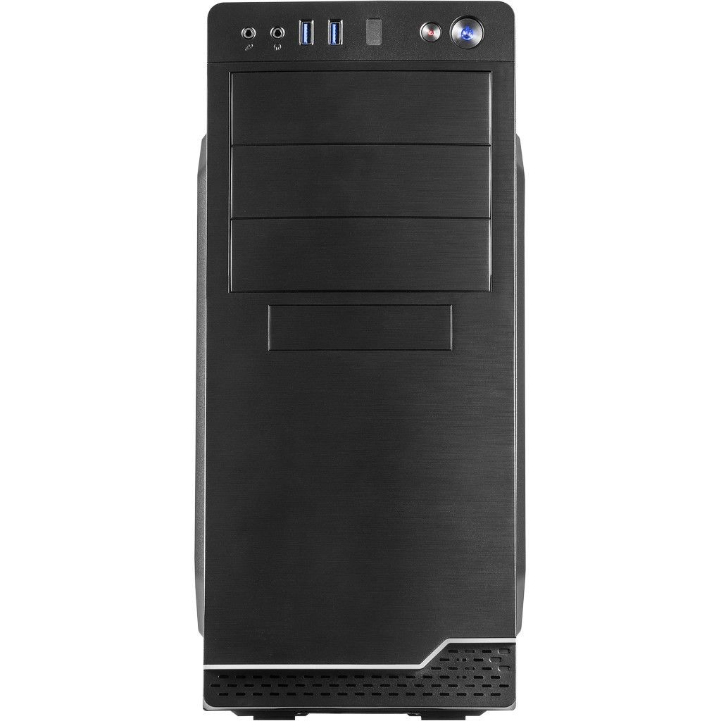Kućište INTER-TECH IT-5916 Midi Tower, ATX, 2 x USB 3.0, Card reader, PSU 500W crna-5
