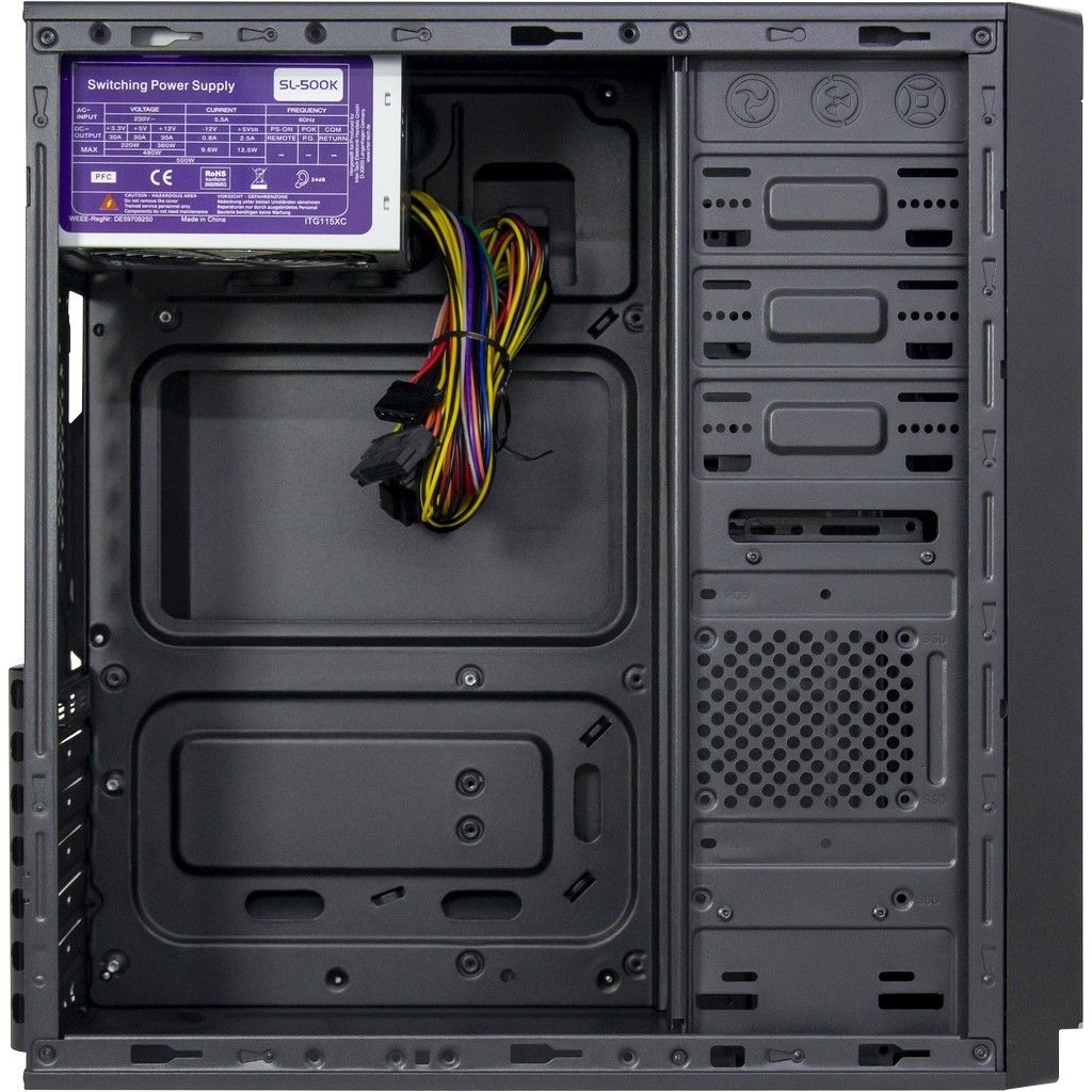 Kućište INTER-TECH IT-5916 Midi Tower, ATX, 2 x USB 3.0, Card reader, PSU 500W crna-9
