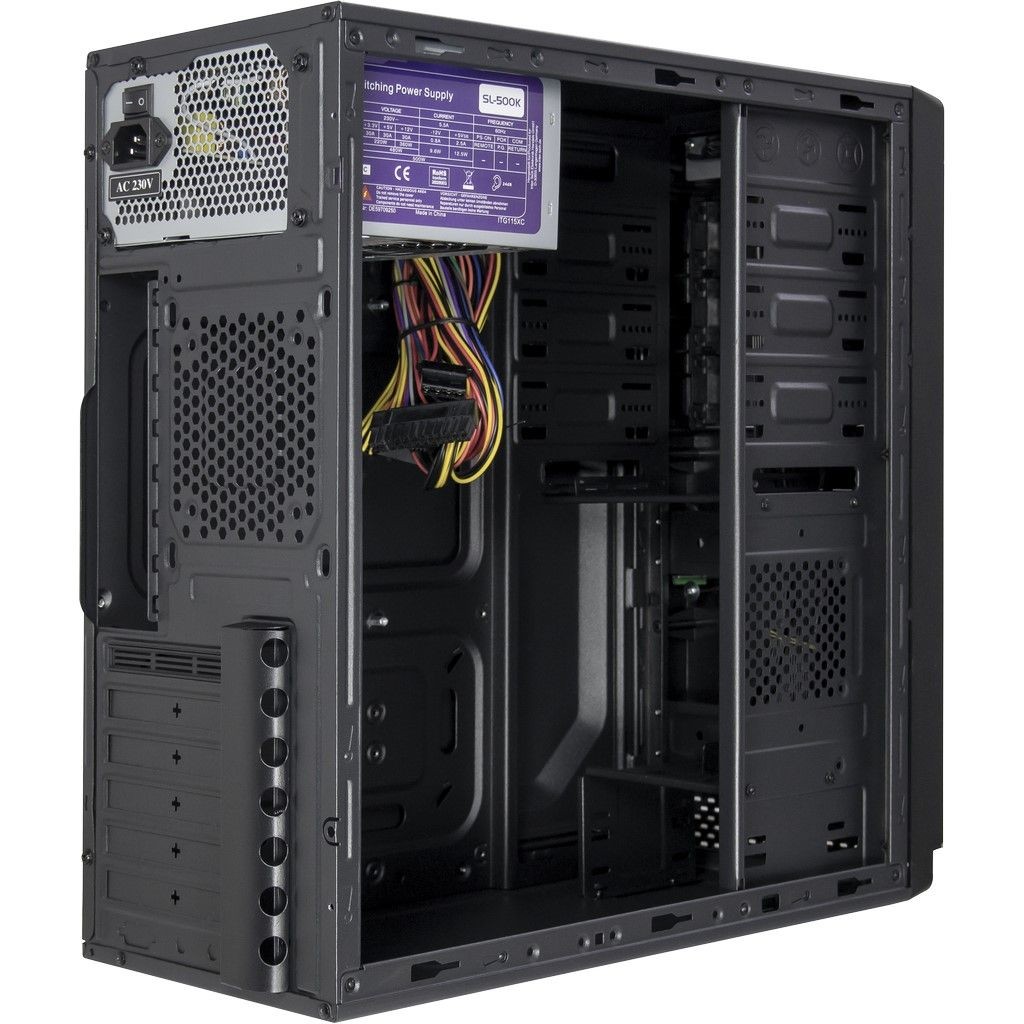 Kućište INTER-TECH IT-5916 Midi Tower, ATX, 2 x USB 3.0, Card reader, PSU 500W crna-10