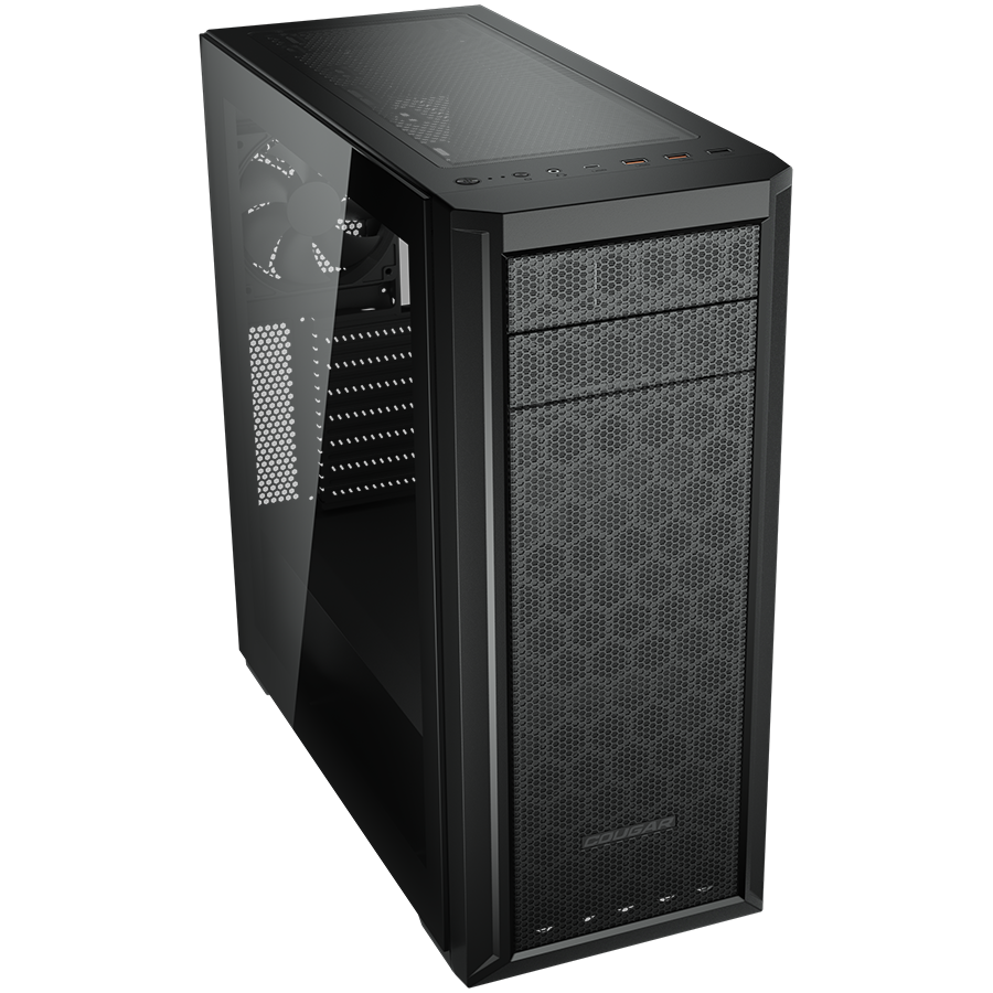 Kućište COUGAR MX330-G Pro (midi tower, plastično, metal, staklo, 1 x 120mm ventilator, ATX, 7 proširnih utora)-1