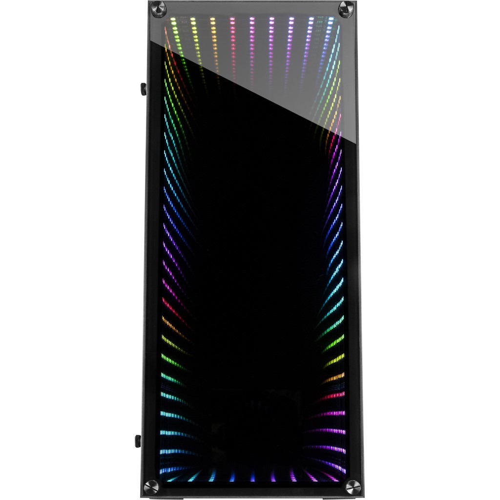 Kućište INTER-TECH X-908 INFINI2 Gaming Tower eATX, 2xUSB3.0, 2xUSB3.0 Type-C, Tempered Glass, 3x120mm RGB ventilatori-2