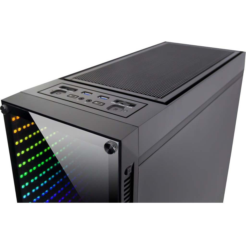 Kućište INTER-TECH X-908 INFINI2 Gaming Tower eATX, 2xUSB3.0, 2xUSB3.0 Type-C, Tempered Glass, 3x120mm RGB ventilatori-20