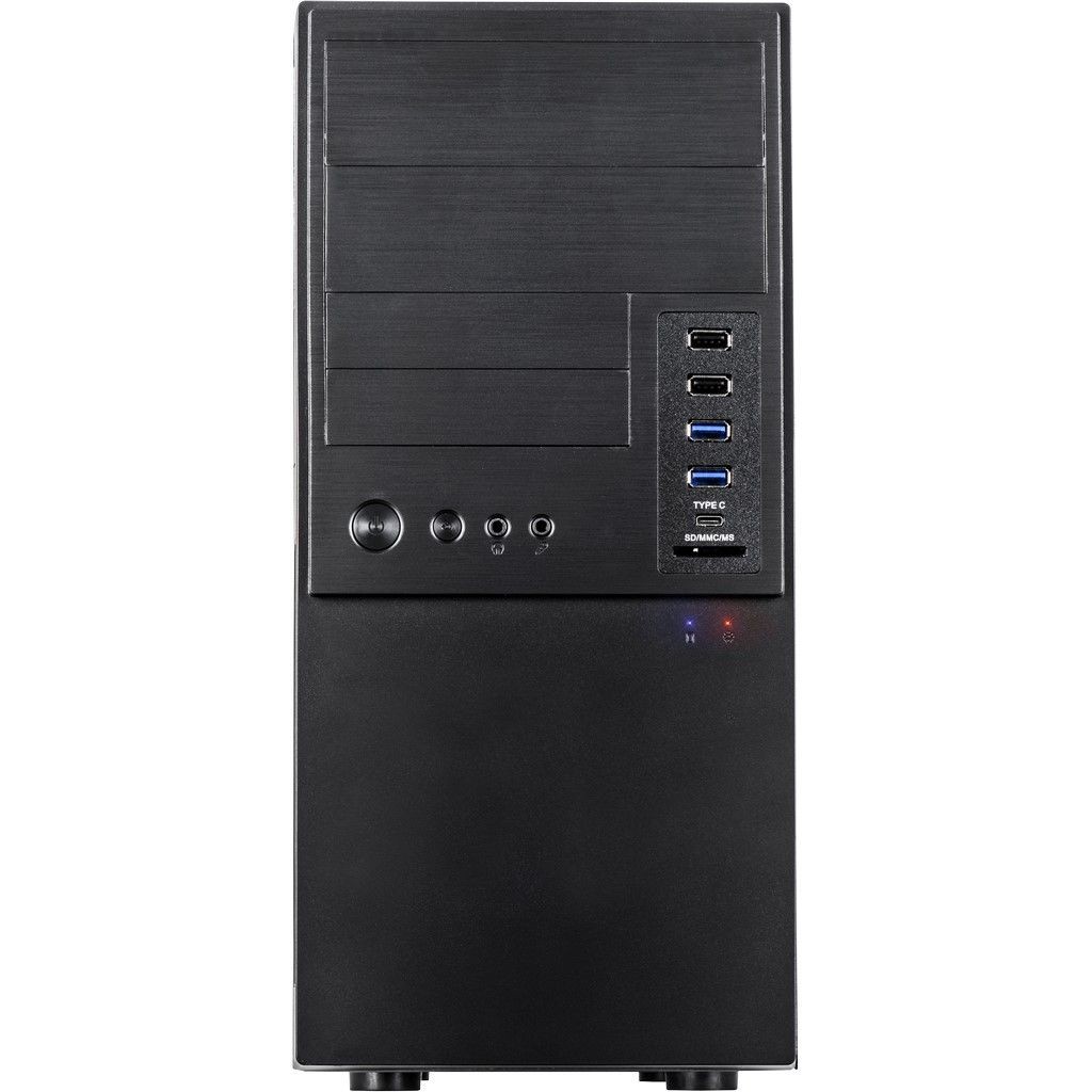 Kućište INTER-TECH IT-6865 (Micro Tower, mATX, USB-C, bez napajanja)-3