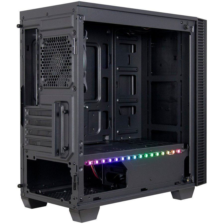Kućište INTER-TECH X-608 INFINITY MICRO microATX RGB, Staklo, bez PSU-3