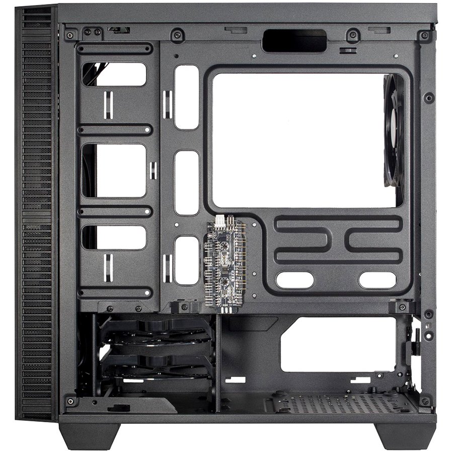 Kućište INTER-TECH X-608 INFINITY MICRO microATX RGB, Staklo, bez PSU-4