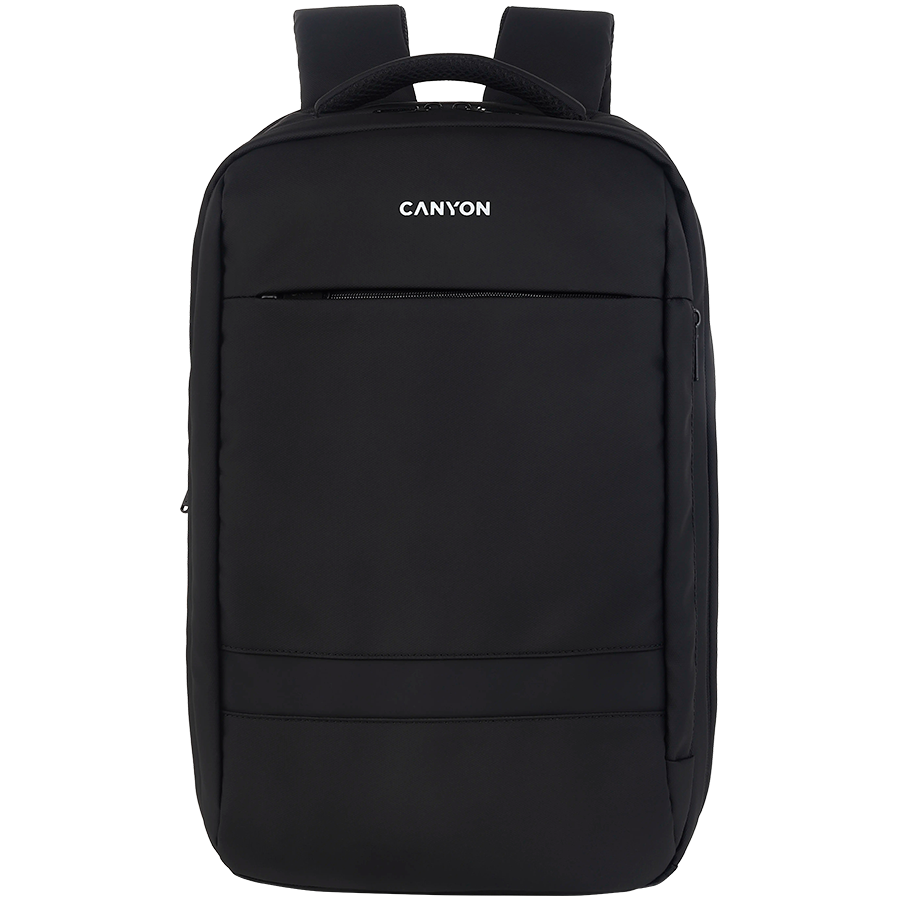 CANYON BPL-5, Laptop backpack for 15.6 inch, Product spec/size(mm): 440MM x300MM x 170MM crna, EXTERIOR materials:100% Polyester, Inner materials:100% Polyester, max weight (KGS): 12kgs-0