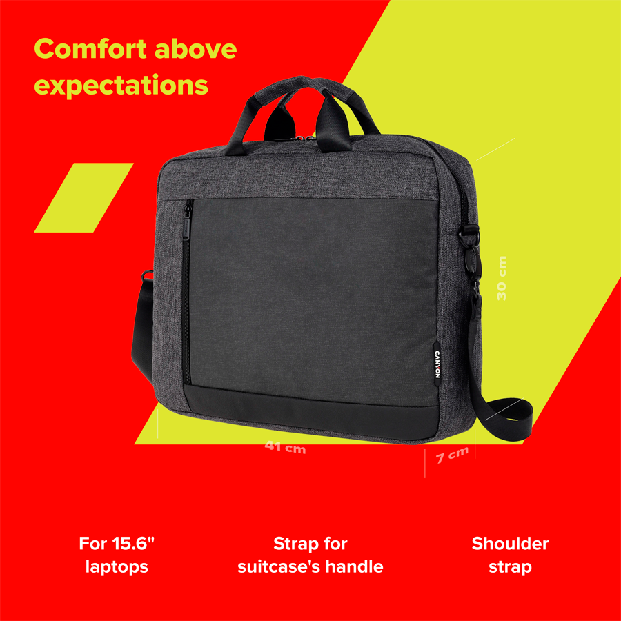 Laptop CANYON B-5 (15.6", 410mm x 300mm x 70mm, siva)-5