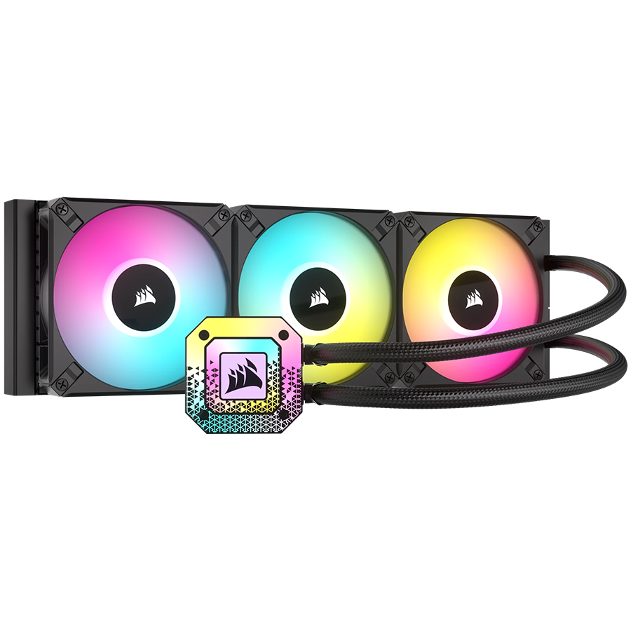Corsair CPU CPU liquid cooler iCUE H150i ELITE CAPELLIX XT 360mm Radiator-0