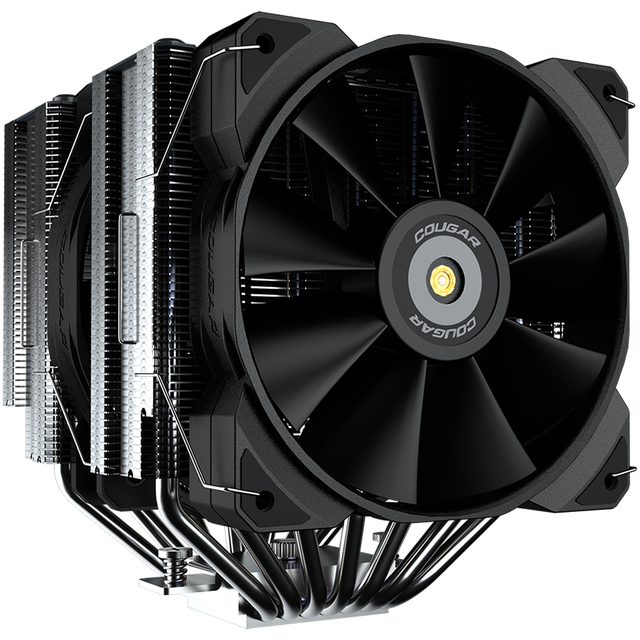 CPU Cooler COUGAR GAMING I Forza 135 Dual Tower Air Cooling (140mm, 160mm, 1x 140mm & 1x 120mm ventilatori)-0