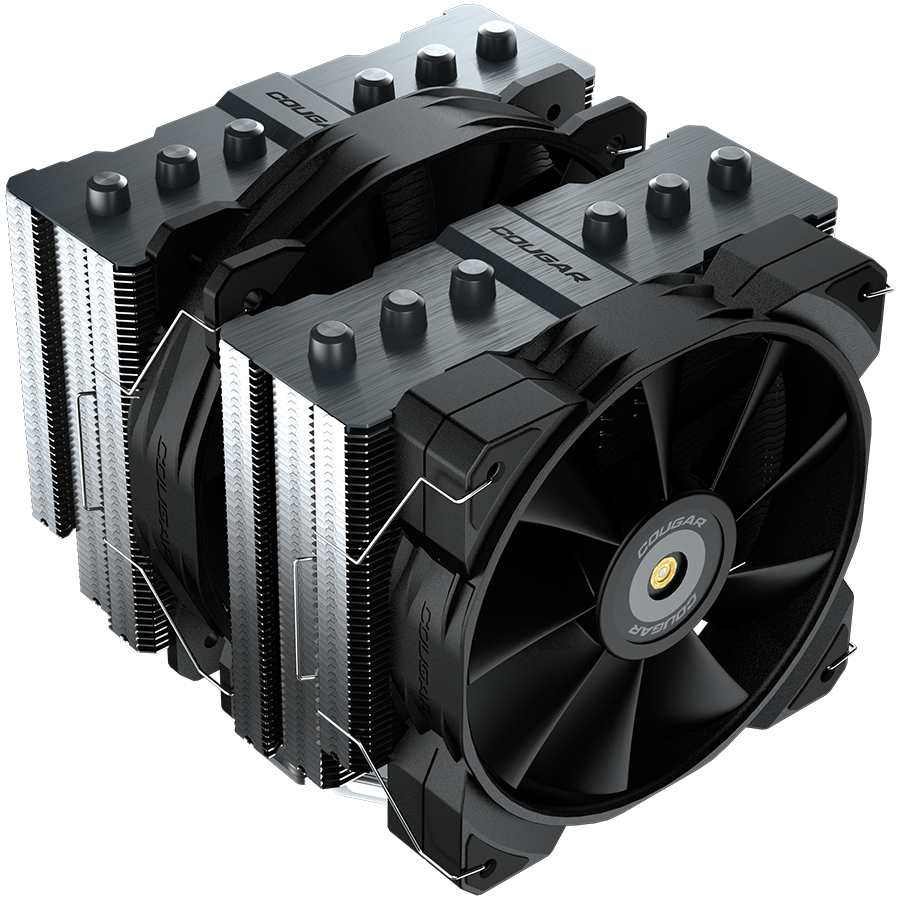 CPU Cooler COUGAR GAMING I Forza 135 Dual Tower Air Cooling (140mm, 160mm, 1x 140mm & 1x 120mm ventilatori)-2