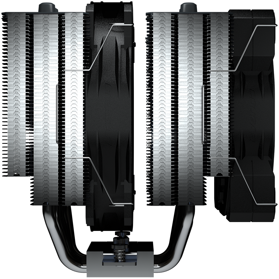 CPU Cooler COUGAR GAMING I Forza 135 Dual Tower Air Cooling (140mm, 160mm, 1x 140mm & 1x 120mm ventilatori)-3