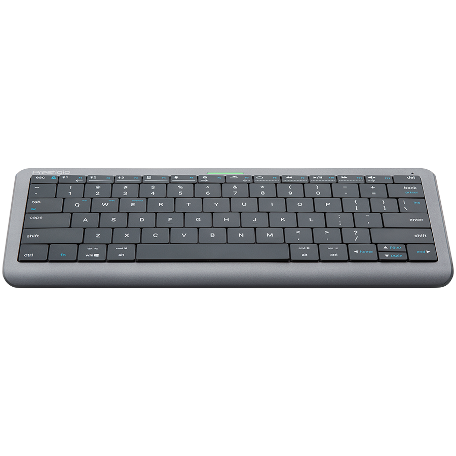 Tipkovnica PRESTIGIO Click&Touch bežična multimedijska s touchpadom, povezuje do 5 uređaja-6