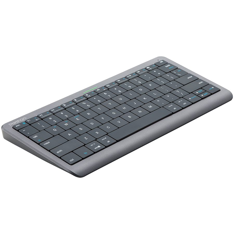 Tipkovnica PRESTIGIO Click&Touch bežična multimedijska s touchpadom, povezuje do 5 uređaja-7