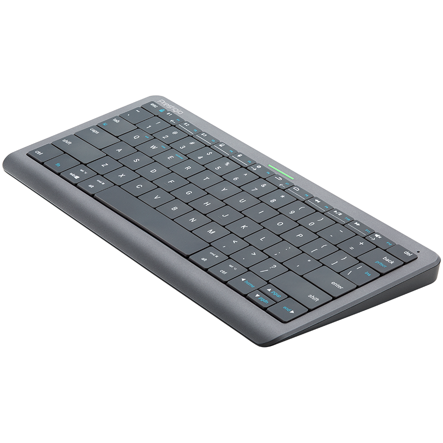 Tipkovnica PRESTIGIO Click&Touch bežična multimedijska s touchpadom, povezuje do 5 uređaja-8