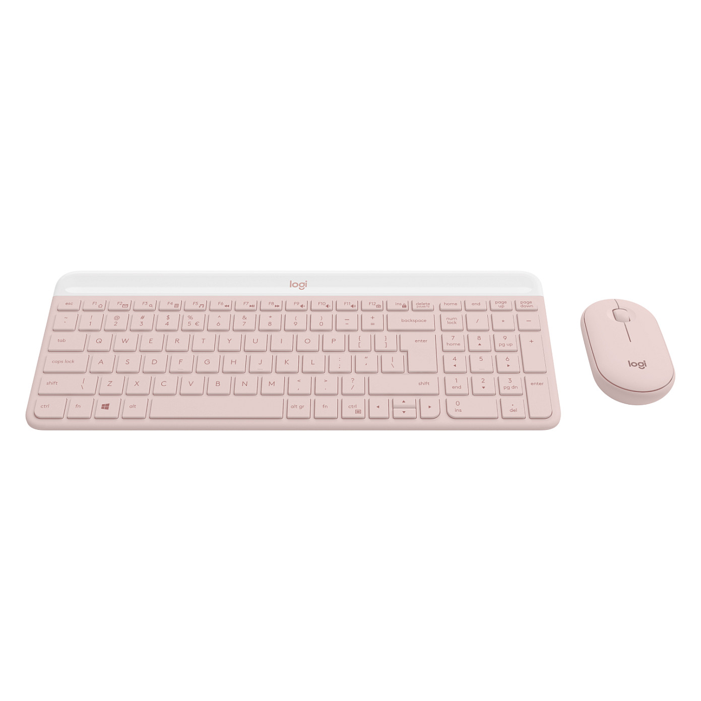 LOGITECH MK470 Slim Combo - ROSE - US INTL - 2.4GHZ - INTNL-973-7
