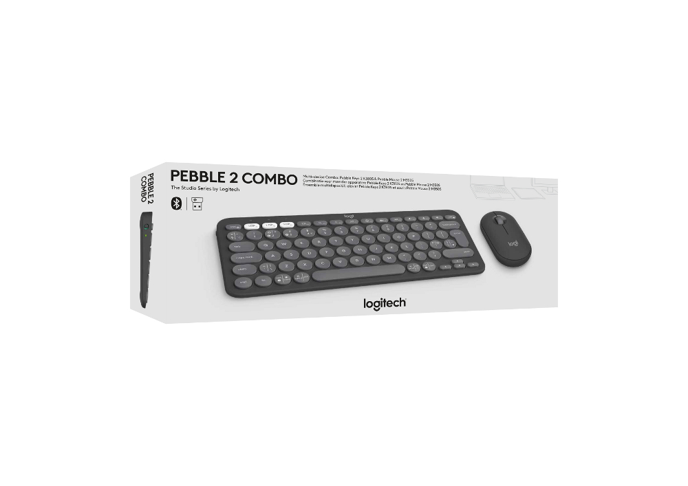 Bežični set LOGITECH Pebble 2 (Bluetooth, Tonal Graphite, US INTL)-23