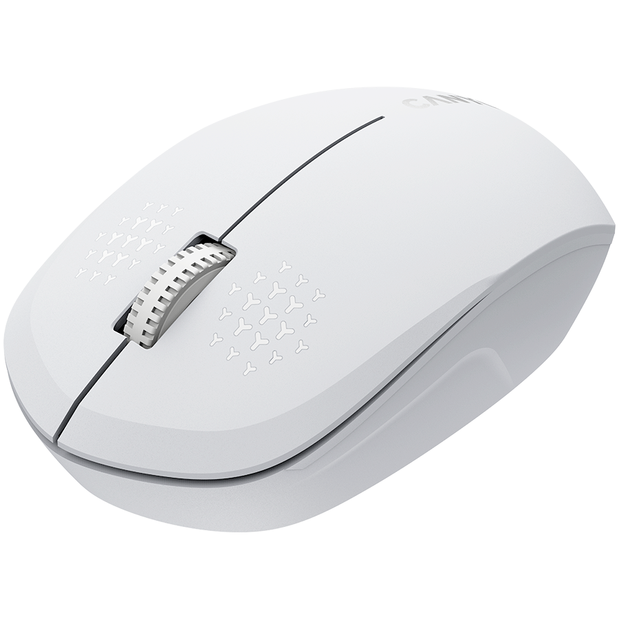 Miš CANYON MW-04 (bežični, Bluetooth, 3 gumba, 1200 dpi, bijela)-1