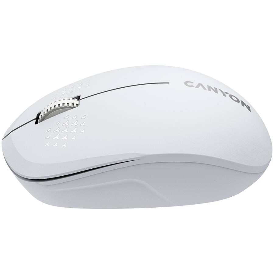 Miš CANYON MW-04 (bežični, Bluetooth, 3 gumba, 1200 dpi, bijela)-3
