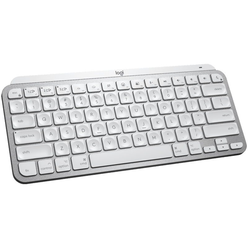 LOGITECH MX Keys Mini For Mac Minimalist Wireless Illuminated Keyboard - PALE GREY - US INTL - BT - EMEA-3