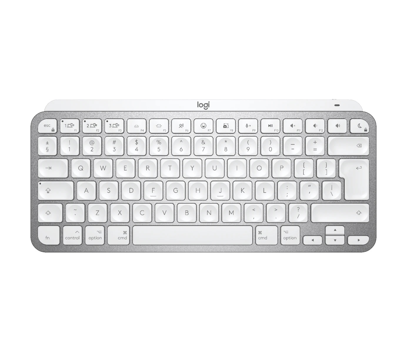 LOGITECH MX Keys Mini For Mac Minimalist Wireless Illuminated Keyboard - PALE GREY - US INTL - BT - EMEA-5