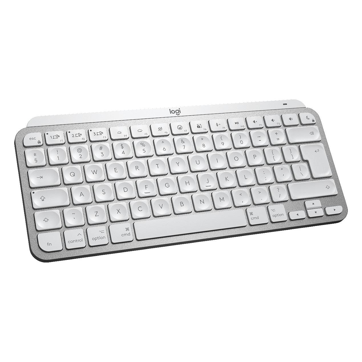LOGITECH MX Keys Mini For Mac Minimalist Wireless Illuminated Keyboard - PALE GREY - US INTL - BT - EMEA-11