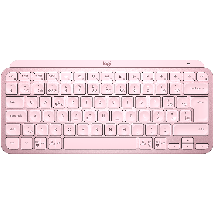 LOGITECH MX Keys Mini Bluetooth Illuminated Keyboard - ROSE - US INTL