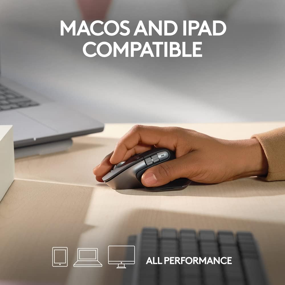 Logitech MX Master 3s Mouse for Mac Performance Wireless-5