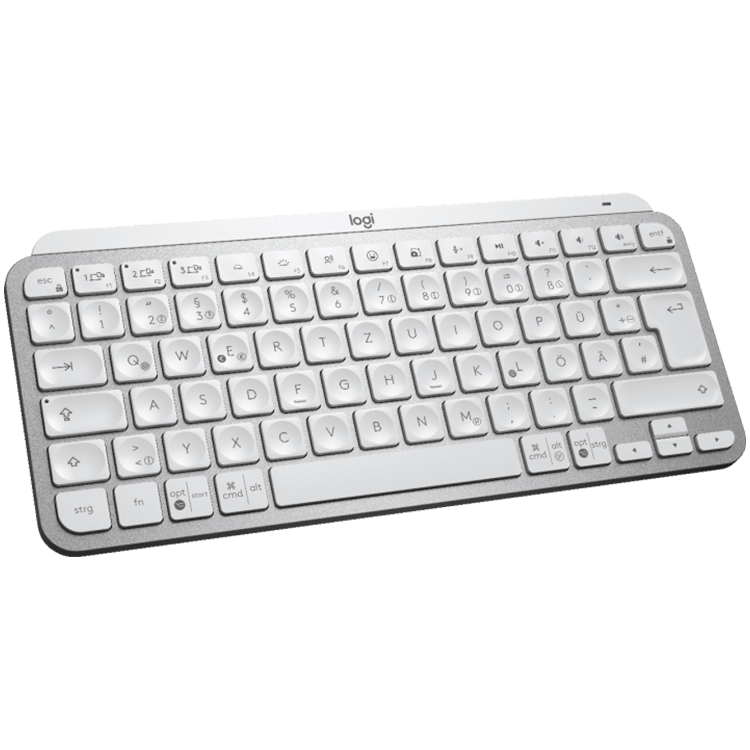 Tipkovnica LOGITECH MX Keys Mini Bluetooth Illuminated Keyboard Pale Grey-1