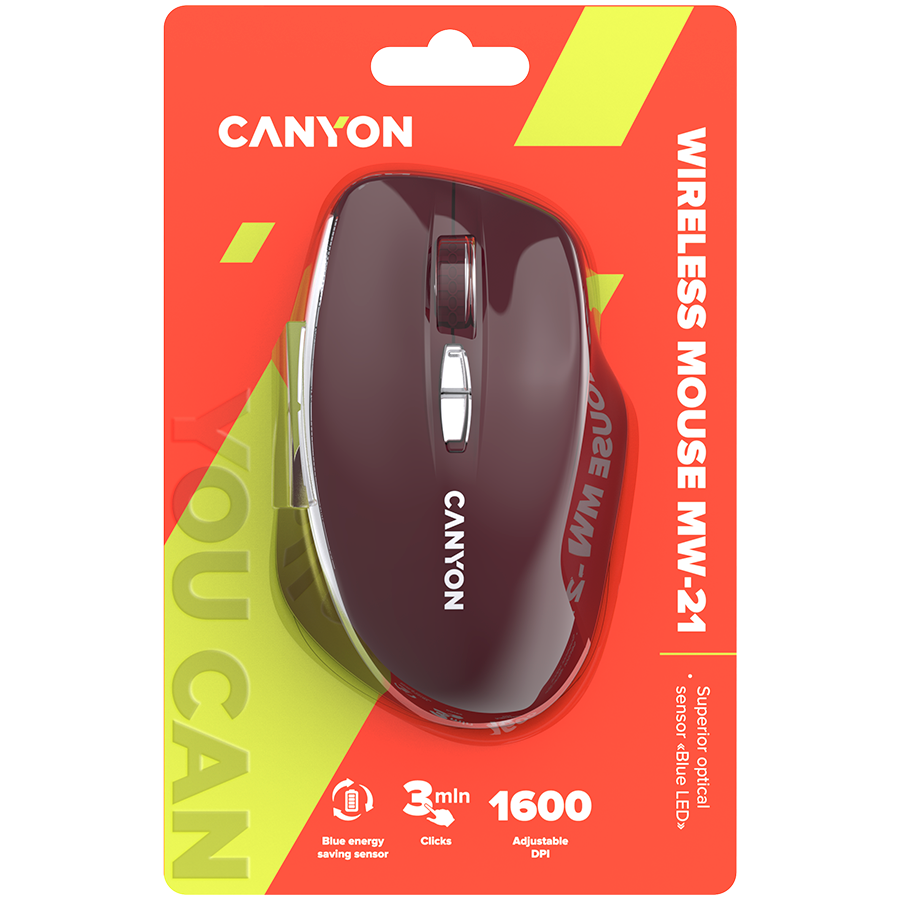 Miš CANYON MW-21 (bežični, 7 tipki, 1600 dpi)-5