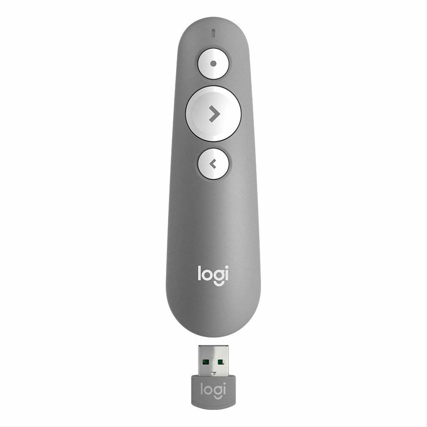 LOGITECH R500s Laser Presentation Remote - MID GREY - 2.4GHZ/BT- EMEA-3