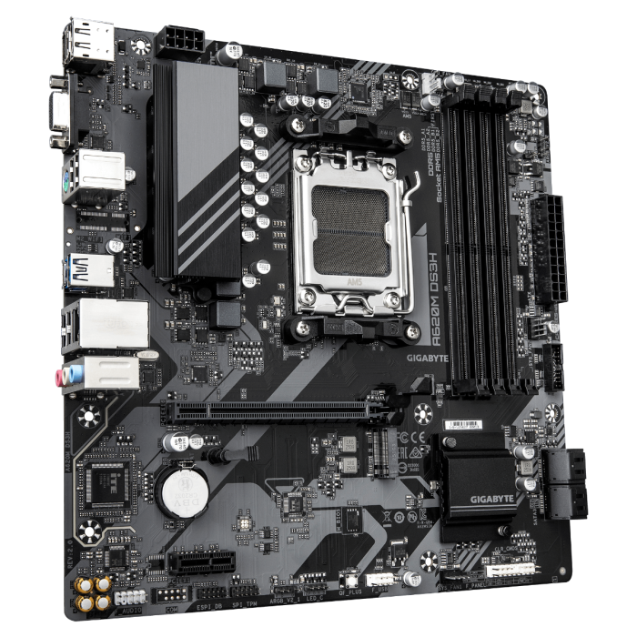 GIGABYTE Mainboard Desktop A620M DS3H (Socket AM5, AMD A620, DDR5 SDRAM, HDMI/DP, Gigabit Ethernet)-15
