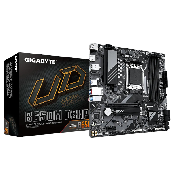 GIGABYTE B650M D3HP, DDR5, SATA3, USB3.2Gen1, DP, 2.5GbE, AM5 mATX-9