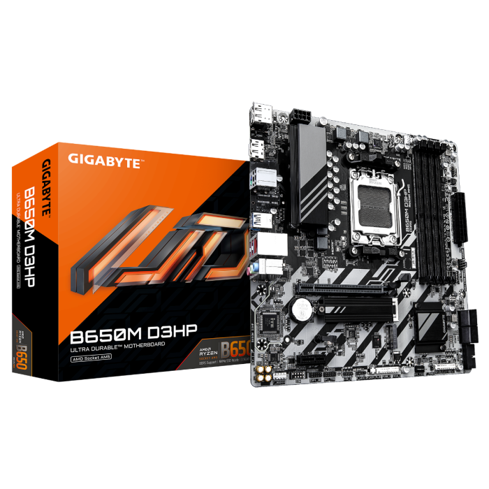 GIGABYTE B650M D3HP, DDR5, SATA3, USB3.2Gen1, DP, 2.5GbE, AM5 mATX-13