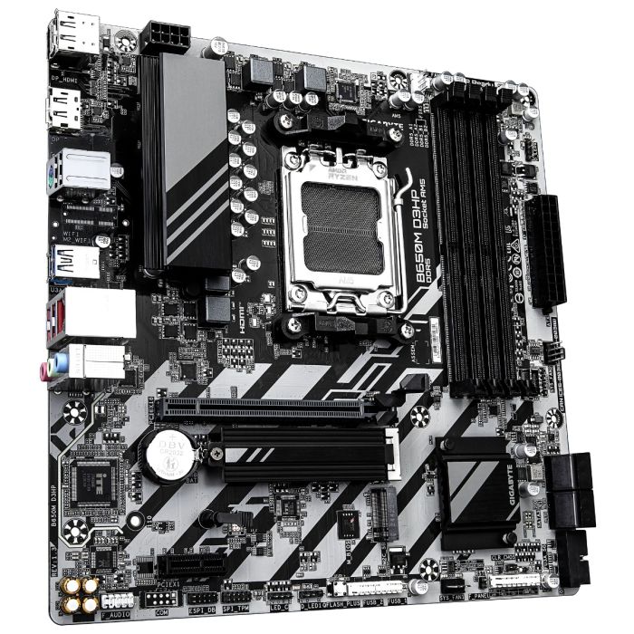 GIGABYTE B650M D3HP, DDR5, SATA3, USB3.2Gen1, DP, 2.5GbE, AM5 mATX-16